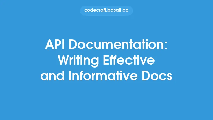 API Documentation: Writing Effective and Informative Docs Thumbnail