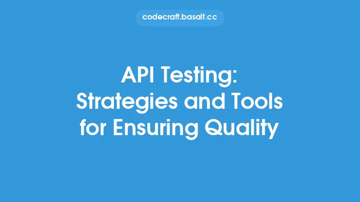 API Testing: Strategies and Tools for Ensuring Quality Thumbnail