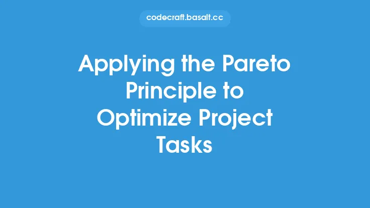 Applying the Pareto Principle to Optimize Project Tasks Thumbnail