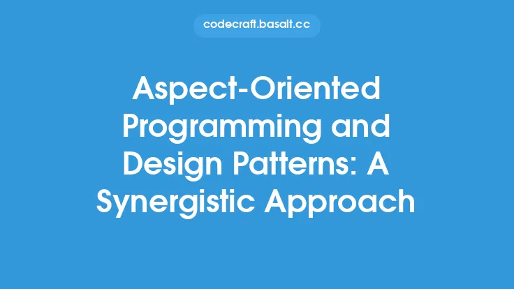 Aspect-Oriented Programming and Design Patterns: A Synergistic Approach Thumbnail