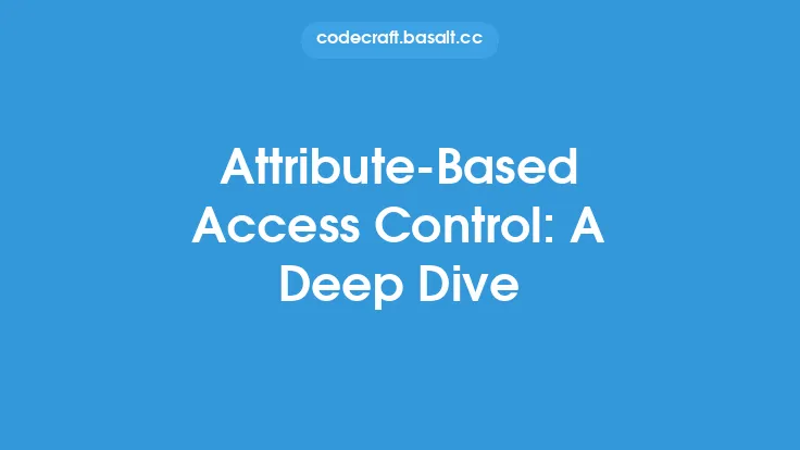 Attribute-Based Access Control: A Deep Dive Thumbnail