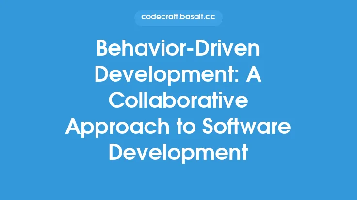 Behavior-Driven Development: A Collaborative Approach to Software Development Thumbnail