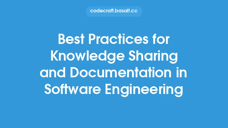 Best Practices for Knowledge Sharing and Documentation in Software Engineering Thumbnail