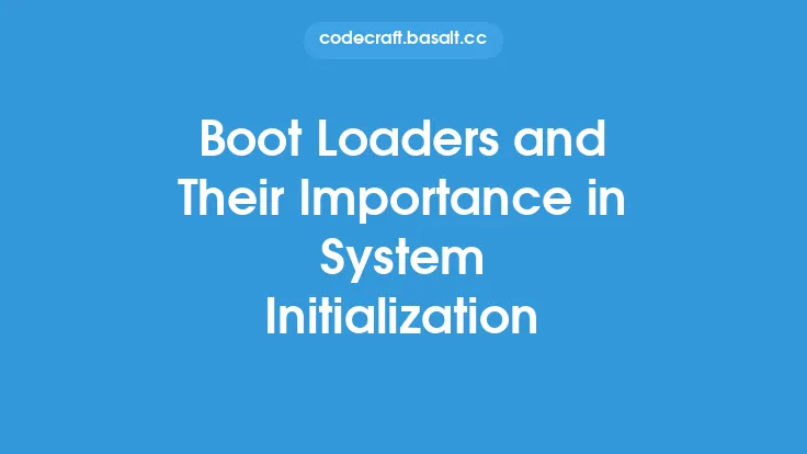 Boot Loaders and Their Importance in System Initialization Thumbnail