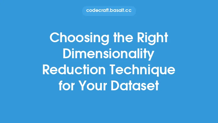Choosing the Right Dimensionality Reduction Technique for Your Dataset Thumbnail