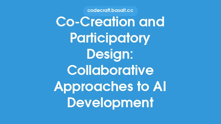 Co-Creation and Participatory Design: Collaborative Approaches to AI Development Thumbnail