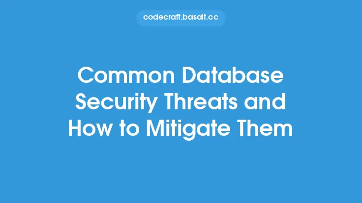 Common Database Security Threats and How to Mitigate Them Thumbnail