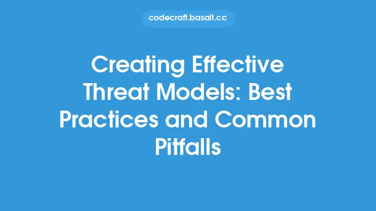 Creating Effective Threat Models: Best Practices and Common Pitfalls Thumbnail