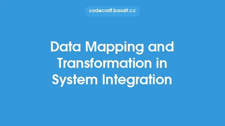 Data Mapping and Transformation in System Integration Thumbnail
