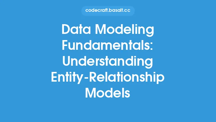 Data Modeling Fundamentals: Understanding Entity-Relationship Models Thumbnail