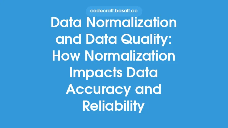 Data Normalization and Data Quality: How Normalization Impacts Data Accuracy and Reliability Thumbnail