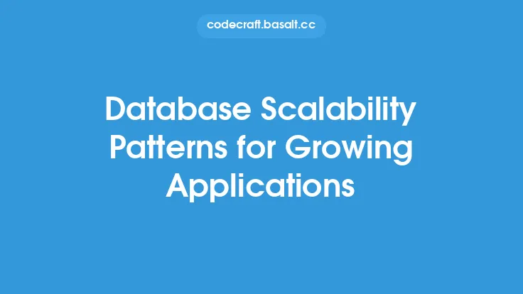 Database Scalability Patterns for Growing Applications Thumbnail