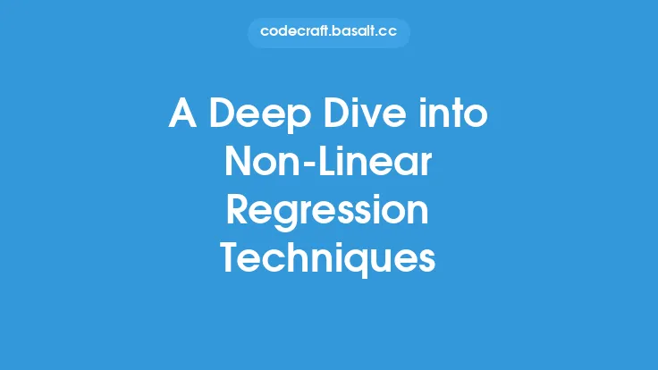 A Deep Dive into Non-Linear Regression Techniques Thumbnail