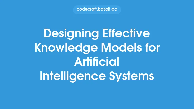 Designing Effective Knowledge Models for Artificial Intelligence Systems Thumbnail