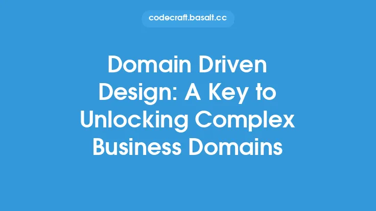 Domain Driven Design: A Key to Unlocking Complex Business Domains Thumbnail
