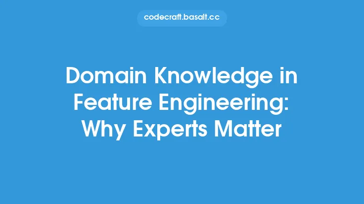 Domain Knowledge in Feature Engineering: Why Experts Matter Thumbnail