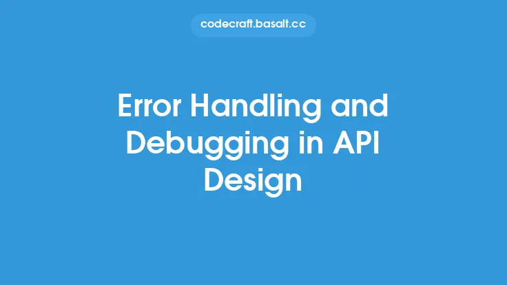 Error Handling and Debugging in API Design Thumbnail