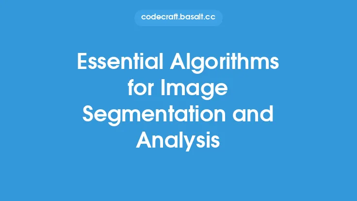 Essential Algorithms for Image Segmentation and Analysis Thumbnail
