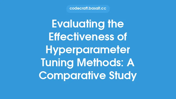 Evaluating the Effectiveness of Hyperparameter Tuning Methods: A Comparative Study Thumbnail