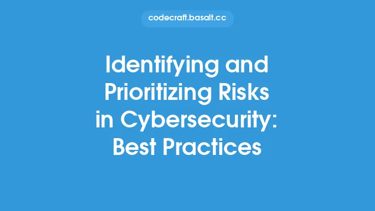 Identifying and Prioritizing Risks in Cybersecurity: Best Practices Thumbnail