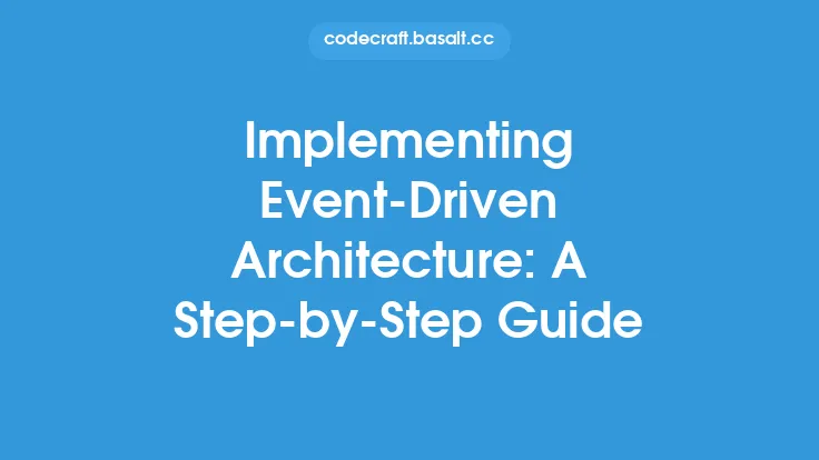 Implementing Event-Driven Architecture: A Step-by-Step Guide Thumbnail