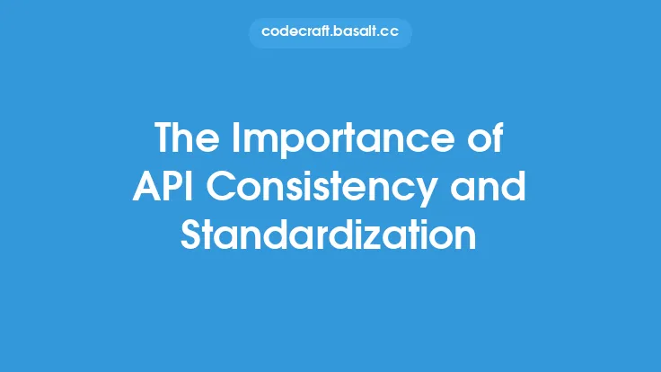 The Importance of API Consistency and Standardization Thumbnail