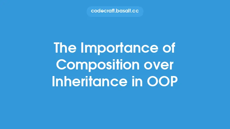 The Importance of Composition over Inheritance in OOP Thumbnail