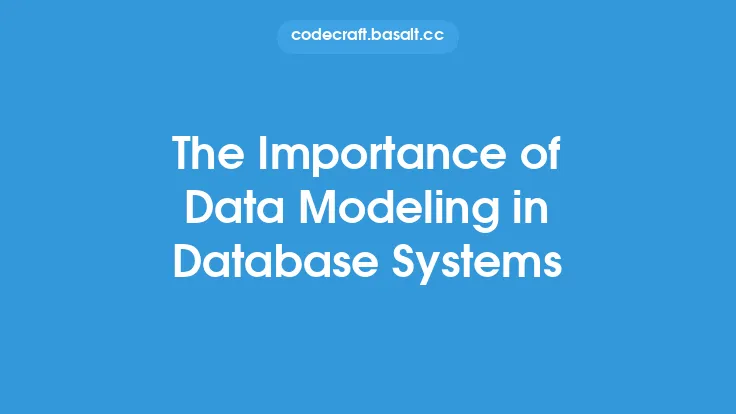 The Importance of Data Modeling in Database Systems Thumbnail