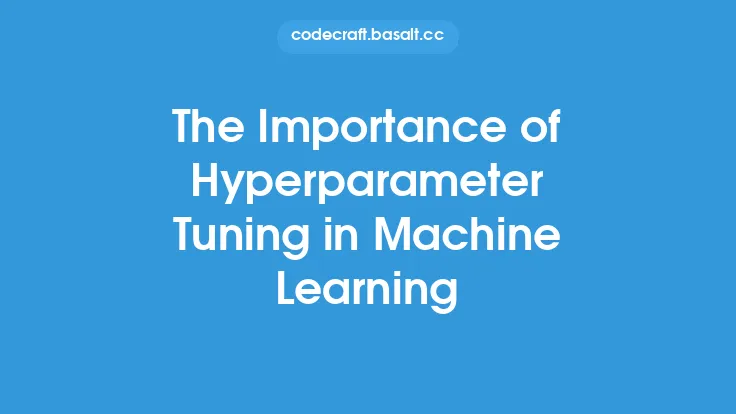 The Importance of Hyperparameter Tuning in Machine Learning Thumbnail