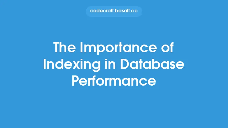 The Importance of Indexing in Database Performance Thumbnail