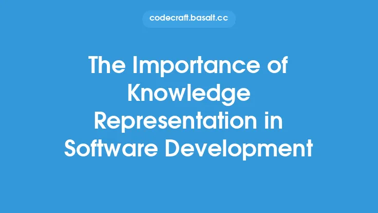 The Importance of Knowledge Representation in Software Development Thumbnail