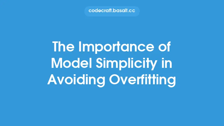 The Importance of Model Simplicity in Avoiding Overfitting Thumbnail