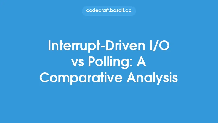 Interrupt-Driven I/O vs Polling: A Comparative Analysis Thumbnail
