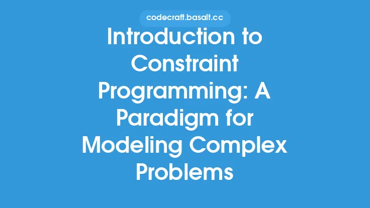 Introduction to Constraint Programming: A Paradigm for Modeling Complex Problems Thumbnail
