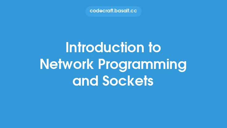Introduction to Network Programming and Sockets Thumbnail