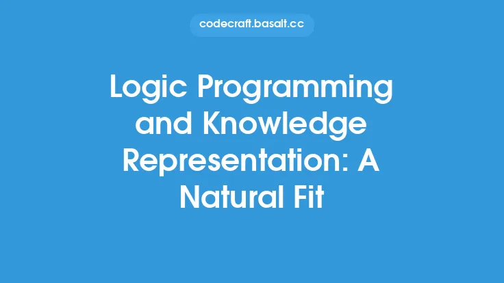 Logic Programming and Knowledge Representation: A Natural Fit Thumbnail