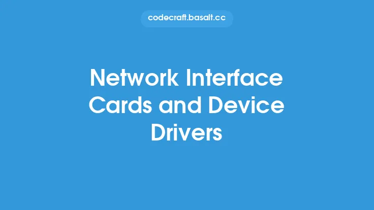 Network Interface Cards and Device Drivers Thumbnail