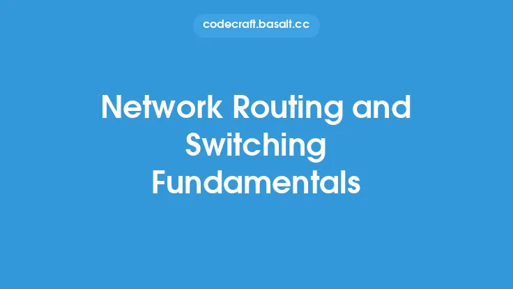 Network Routing and Switching Fundamentals Thumbnail
