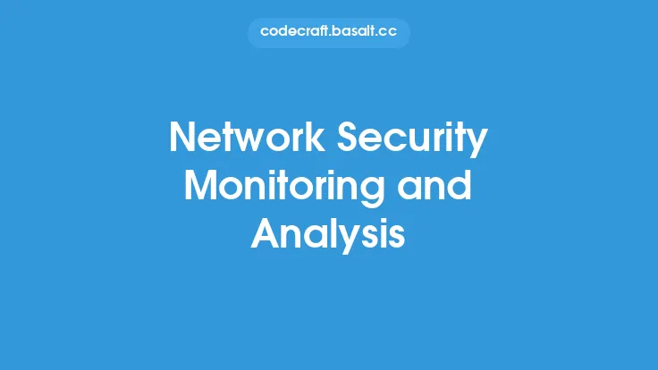 Network Security Monitoring and Analysis Thumbnail