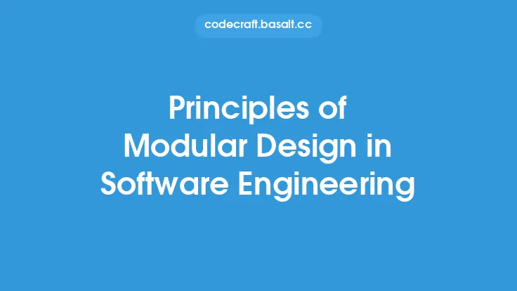 Principles of Modular Design in Software Engineering Thumbnail