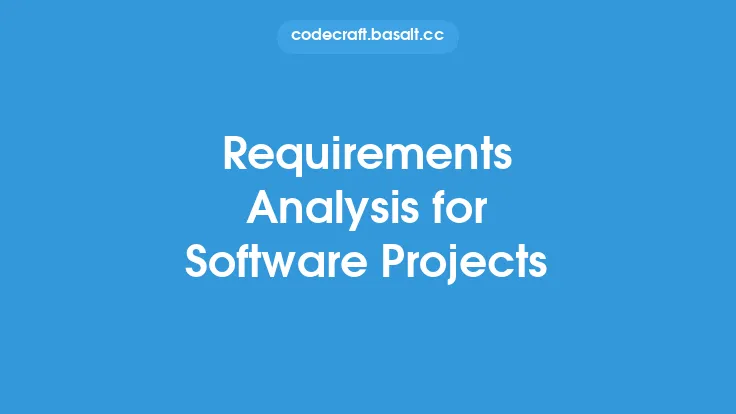 Requirements Analysis for Software Projects Thumbnail