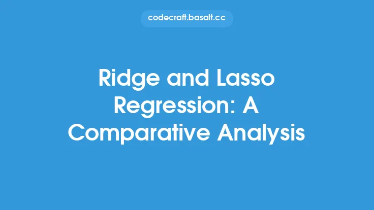 Ridge and Lasso Regression: A Comparative Analysis Thumbnail