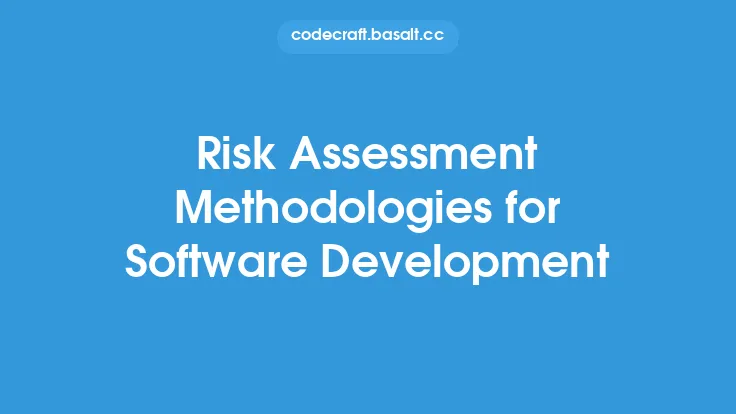 Risk Assessment Methodologies for Software Development Thumbnail