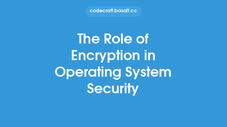 The Role of Encryption in Operating System Security Thumbnail