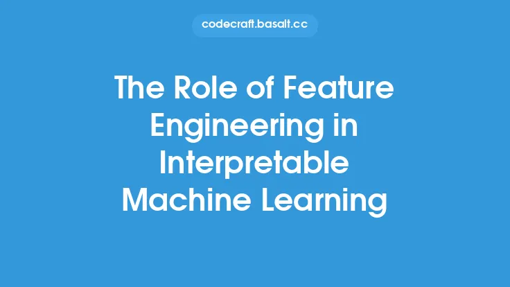 The Role of Feature Engineering in Interpretable Machine Learning Thumbnail