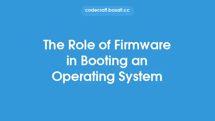 The Role of Firmware in Booting an Operating System Thumbnail