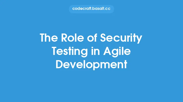The Role of Security Testing in Agile Development Thumbnail