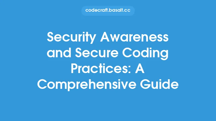 Security Awareness and Secure Coding Practices: A Comprehensive Guide Thumbnail