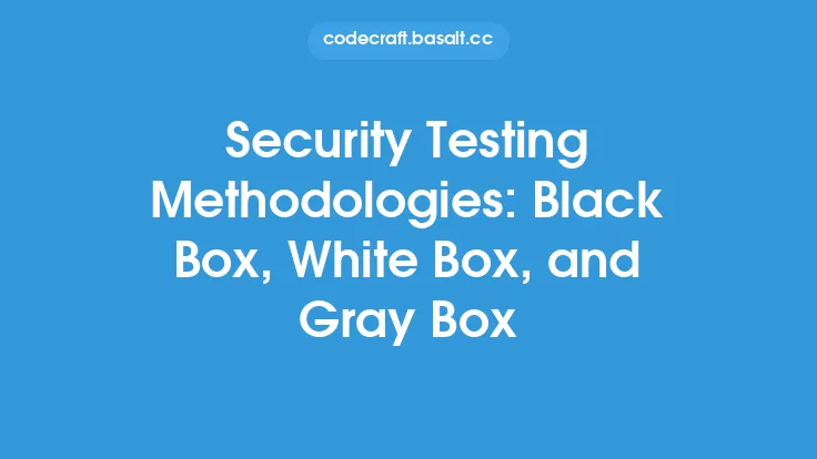 Security Testing Methodologies: Black Box, White Box, and Gray Box Thumbnail