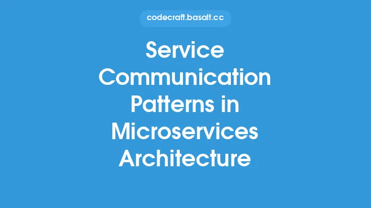 Service Communication Patterns in Microservices Architecture Thumbnail